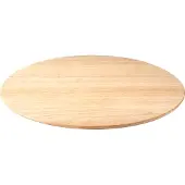 Continenta Snij- en serveerplank 46 cm, bruin, rubberboom,