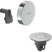 Hansgrohe set voor badkuip: inlaat, afvoer en overloop, chroom, 1 stuk.