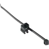 Hellermanntyton 150-40581 T50ROSEC5B-PA66HS/PA66HIRHS-BK Kabelbinder 200 mm 4.60 mm Zwart Met spreidanker 500 stuk(s)
