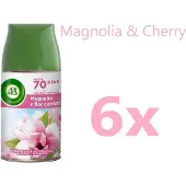 Air Wick Airwick Freshmatic Magnolia & kersenbloem - 6x 250 ml - Navulling