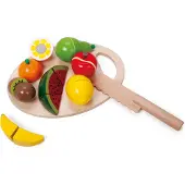 Classic World Wooden Toys Wooden Cutting Fruit