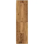 vidaXL Boekenkast Oud hout 30 x 30 x 111 cm Bewerkt hout