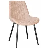 Lizzely Garden & Living Eetkamerstoel Susta taupe chenille eetstoel