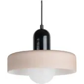 Leitmotiv Opaco Grato LED Hanglamp | 1x G9 5W | Black w. warm grey