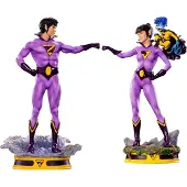 DC Comics Wonder Twins Exclusive Art Scale Set Of 2s Figure Blauw