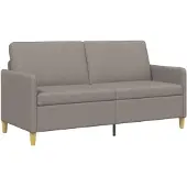 vidaXL Sofa met Opbergruimte Taupe 172 x 78 x 87 cm Polyester