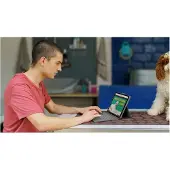 Logitech COMBO TOUCH VOOR IPAD (10E GEN) (IT, iPad 2022 (10e generatie)), Tablet toetsenbord, Grijs