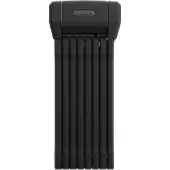 ABUS vouwslot BORDO 6200K SH - Flexibel fietsslot met bevestigingsbeugel - Het slotlichaam kan 360 graden worden gedraaid - Veiligheid dankzij gehard staal en de XPlus cilinder - 127 cm, zwart