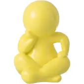 J-Line beeldje Marcel Hars Geel - polyresine - 35.5 x 25 x 22.5 cm