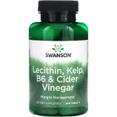 Swanson Health - Lecithine, Tang, B6 &amp; Appelazijn - 240 tabletten