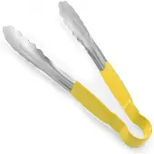 Hendi Serveertang – HACCP Norm – 250 mm – Gele Handgreep – Roestvrij Staal