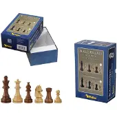 Philos schaakstukken Sigismund koningshoogte houten set.