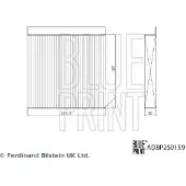 Blue Print ADBP250159 Interieurfilter