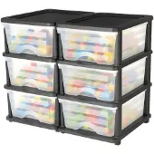 Vevor Ladewagen Ladekast met 3 Laden (2-pack)