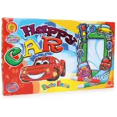 Small Foot Window paint happy car