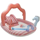 Swim Essentials - Paddling Pool 210 cm - Mermazing Adventure with Slide (2025SE115)