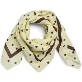 Pieces Doek bruin / geel