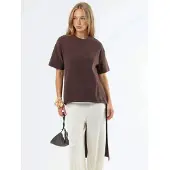 Busem Overized Crew Neck Tuniek met Splits