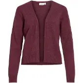 Vila Gebreid vest 'VIRIL' wijnrood