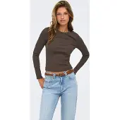 ONLY Shirt 'ONLVAL' bruin