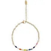 IZIA Armband goud / gemengde kleuren