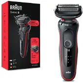Braun Rasoir électrique Series 5 51-R1000s Noir et rouge