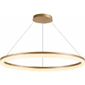 Lyora Strakke hanglamp Ara Ø 150cm goud