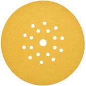AWTOOLS Schuurdisc voor girafschuurmachine, 225mm, korrel P80, met gaten / 25 stuks.