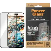 PanzerGlass Ultra-Wide Fit Anti-Bacterial Screenprotector voor de Apple iPhone 15 Pro Max