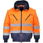 Portwest Hi Vis Contrast Bomberjack | Maat: M