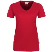 Hakro Regular Fit Dames T-shirt wijnrood, Effen