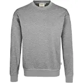Hakro 475 Comfort Fit Sweatshirt ronde hals grijs, Effen