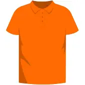 LabelFree ST802 Uni Polo - Oranje