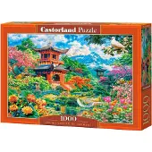 Castorland puzzel lente tuin van harmonie - 1000 stukjes puzzel.