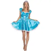 Coppens Sexy prinses blauw - 100% Polyester - Sprookjes | Maat 42