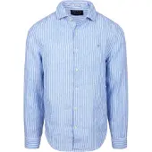 Superdry Overhemd blauw / wit