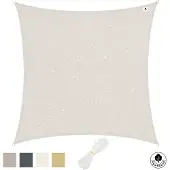 4gardenz Schaduwdoek waterafstotend vierkant 2,5x2,5 mtr -