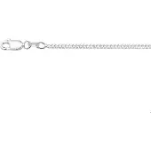 Trendjuwelier huiscollectie 1017060 Zilveren Ketting Gourmet 2,2 mm