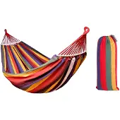 REA - hangmat met spreidstok 1-persoons 40cm - 400257 geel 260x90