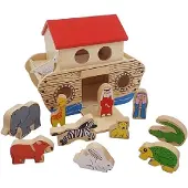 Playwood Houten ark van noach + 11 figuren