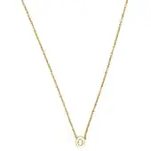 Luxenter Ketting met 18-karaats geelgouden afwerking - Alphabet