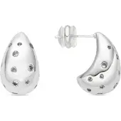 Luxenter Oorbellen 'Obow' zilver