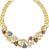 Luxenter Ketting 'Naxmo' gemengde kleuren