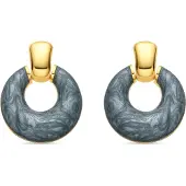 Luxenter Oorbellen 'Fores' blauw