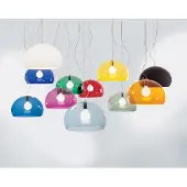 Kartell Small FL/Y Hanglamp Cardinal Red