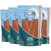 Renske 4x Gezonde Beloning Vleesrepen Hondensnack Zalm 1 Kg