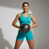 Meteor Pilatesbal 22 cm - Pilatesbal - zwart