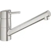 GROHE Concetto Keukenkraan - Lage uitloop - SuperSteel