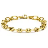 Luxenter Armband met 18-karaats geelgoud afwerking - Neehi