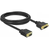 DeLOCK Cable DVI 24+5 female to VGA male 2 m